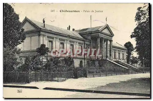 Cartes postales Palais de justice Chateauroux