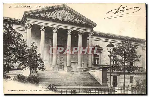 Cartes postales Palais de justice Carcassonne