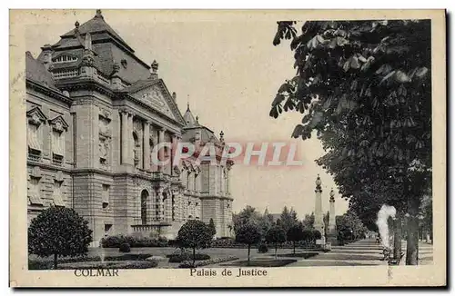 Cartes postales Palais de justice Colmat