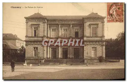 Cartes postales Palais de justice Clamecy