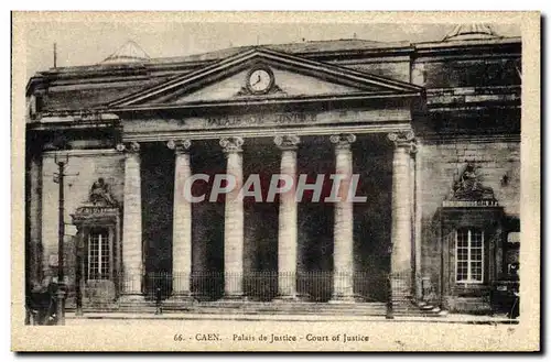 Cartes postales Palais de justice Caen