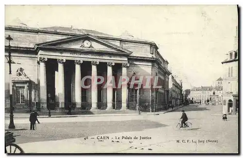 Ansichtskarte AK Palais de justice Caen