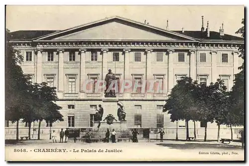 Cartes postales Palais de justice Chambery