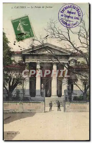 Cartes postales Palais de justice Castres