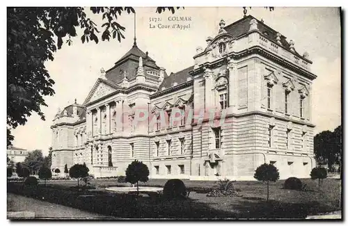 Cartes postales Palais de justice Colmar La Cour d'Appel