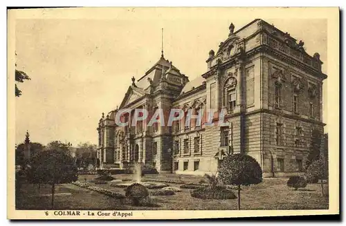 Ansichtskarte AK Palais de justice Colmar La Cour d'Appel