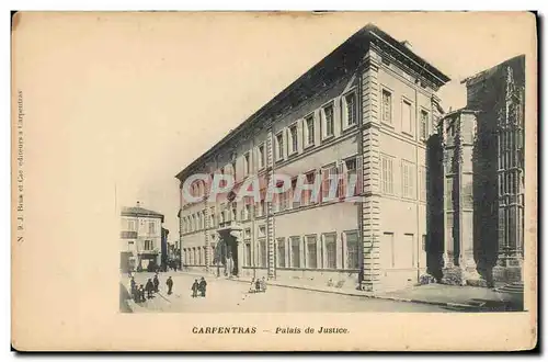 Cartes postales Palais de justice Carpentras