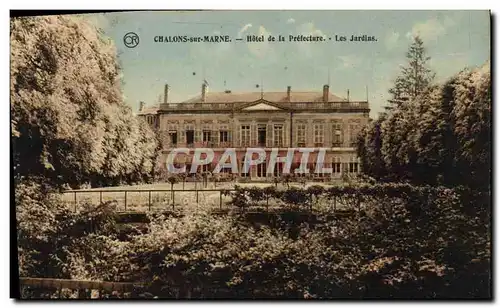 Cartes postales Prefecture Chalons sur Marne