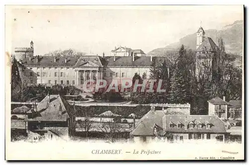 Cartes postales Prefecture Chambery