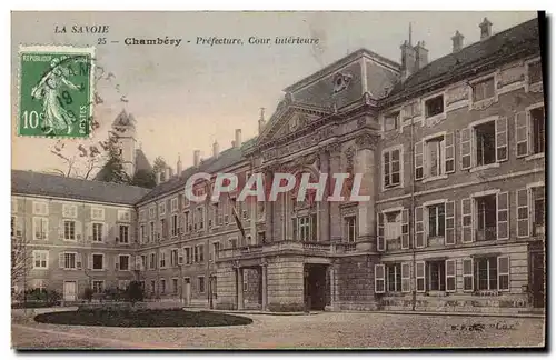 Ansichtskarte AK Prefecture Cour interieure Chambery