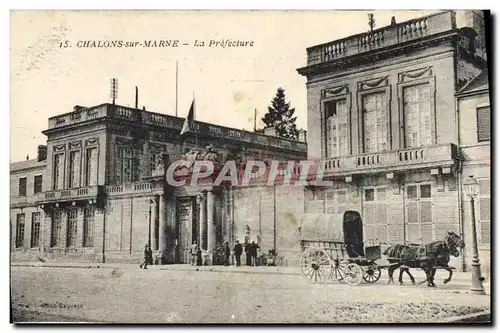 Cartes postales Prefecture Chalons sur Marne