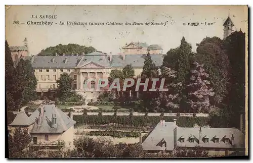 Ansichtskarte AK Prefecture Chambery Ancien chateau des Ducs de Savoie
