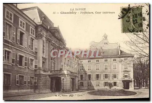 Ansichtskarte AK Prefecture Cour interieure Chambery