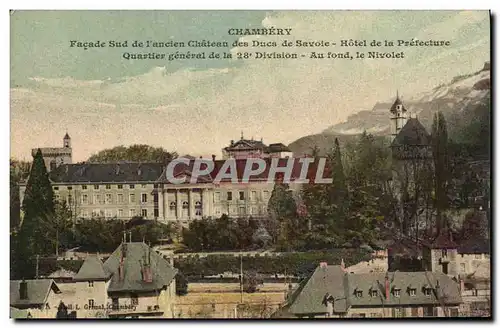 Cartes postales Prefecture Chambery