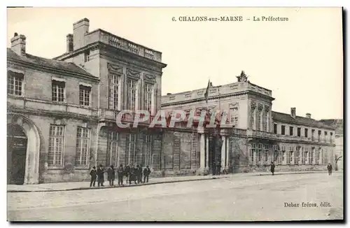 Cartes postales Prefecture Chalons sur Marne