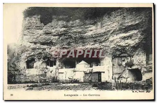 Cartes postales Carrieres Langeais