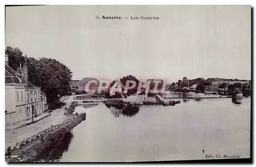 Ansichtskarte AK Auxerre Les ocreries