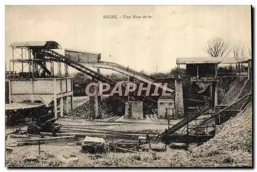 Cartes postales Carrieres Segre Une mine de fer
