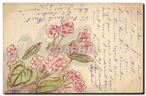 Cartes postales Fantaisie (dessin a la main) Fleurs