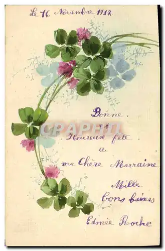 Cartes postales Fantaisie (dessin a la main) Fleurs