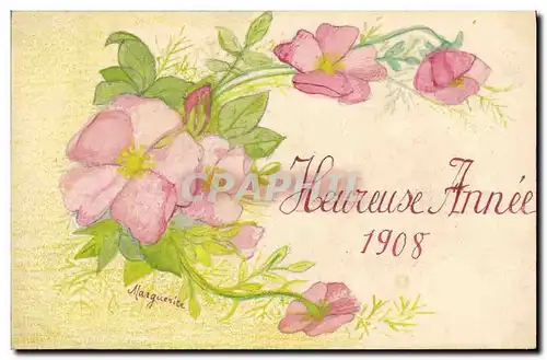 Cartes postales Fantaisie (dessin a la main) Fleurs