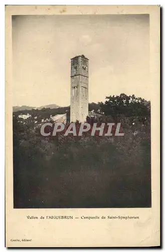 Cartes postales Chateau Vallon de l'Aiguebrun Campanile de Saint Symphorien