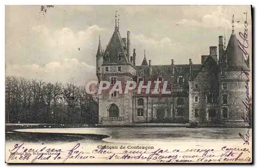 Cartes postales Chateau de Contencon