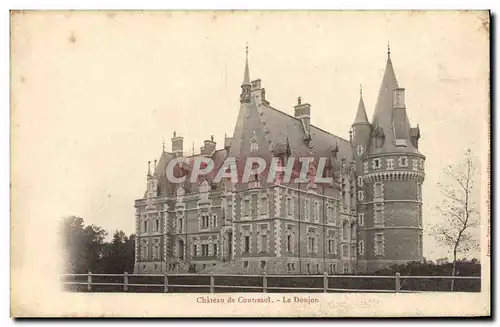 Ansichtskarte AK Chateau de Contresol Le donjon