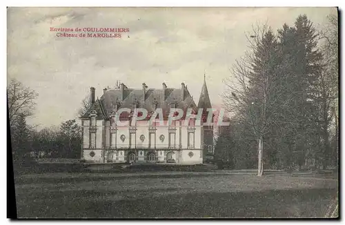 Cartes postales Chateau de Marolles Environs de Coulommiers