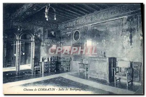 Cartes postales Chateau de Cormatin Salle du Bourguignon