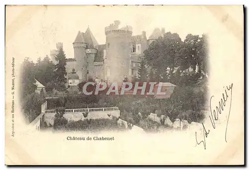 Cartes postales Chateau de Chabenet