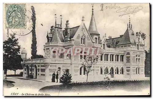 Cartes postales Chateau de Belle rive Cezy