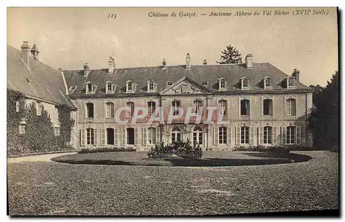 Cartes postales Chateau de Guizot Ancienne abbaye du Val Richer