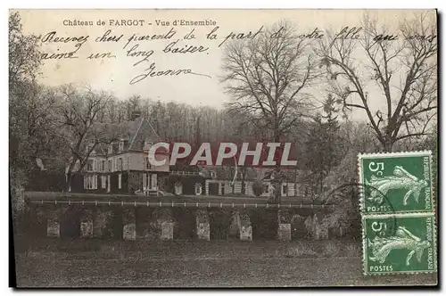 Cartes postales Chateau de Fargot Vue d'ensemble