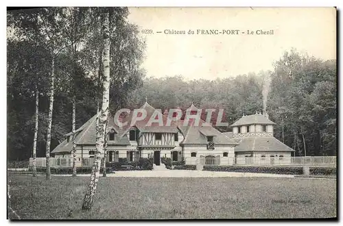 Cartes postales Chateau du Franc Port Le chenil Chiens