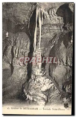 Ansichtskarte AK Grotte Grottes de Betharram Torsade Saint Pierre