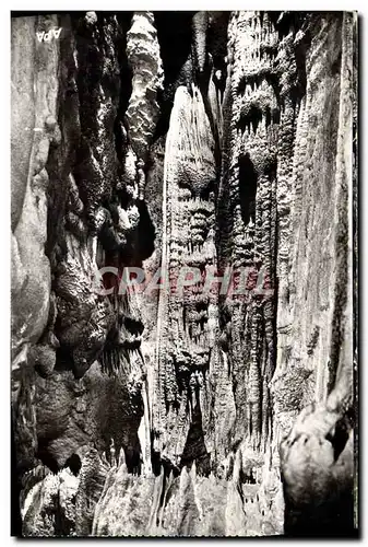 Moderne Karte Grotte Grottes L'Aven Armand La stalactite geante