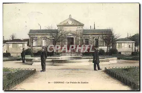 Ansichtskarte AK Palais de justice Cognac