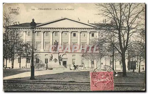 Cartes postales Palais de justice Chambery