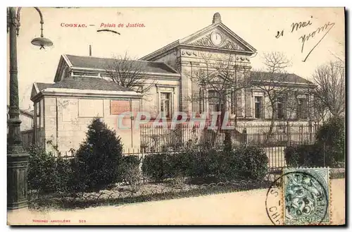 Ansichtskarte AK Palais de justice Cognac