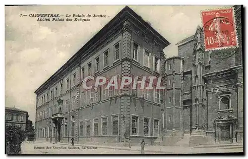 Ansichtskarte AK Palais de justice Carpentras Ancien Palais des Eveques