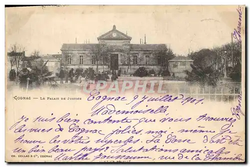 Cartes postales Palais de justice Cognac