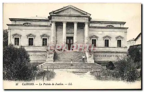 Cartes postales Palais de justice Cahors