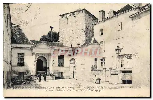 Cartes postales Palais de justice Chaumont Ancien Chateau des Comtes de Champagne