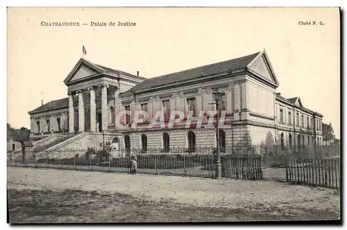 Cartes postales Palais de justice Chateauroux