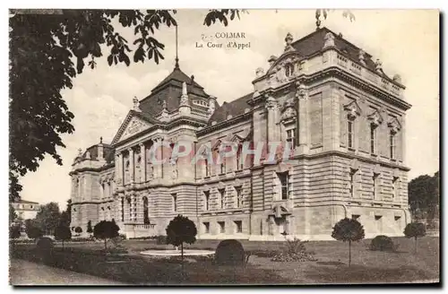 Cartes postales Palais de justice Colmar La Cour d'Appel