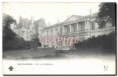 Cartes postales Chateauroux La Prefecture