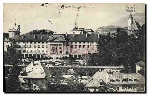 Cartes postales Chambery La Prefecture