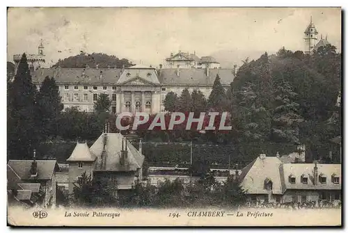 Cartes postales Chambery Prefecture