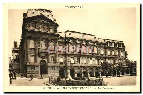 Cartes postales Clermont Ferrand Prefecture